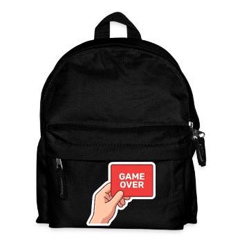 Game Over Rétro Sign - Sac à dos Enfant - noir - Devant
