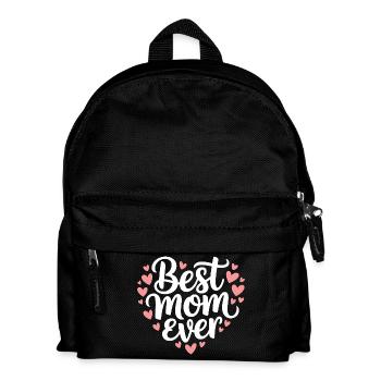 Die beste Mutter aller Zeiten - Kinder Rucksack - Schwarz - Vorne