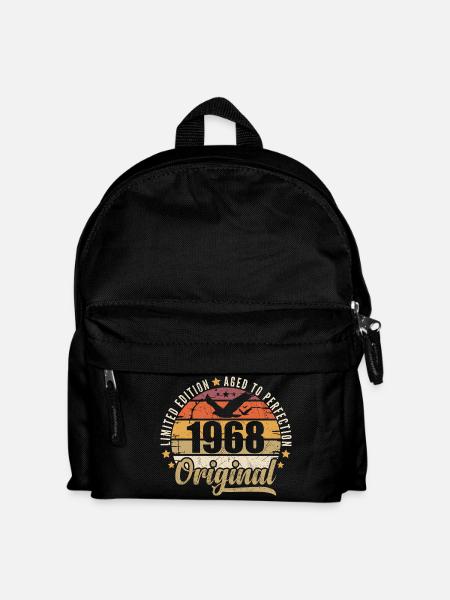 Geburtstagsgeschenk 1968 1968 Original 1968 - Kinder Rucksack - Schwarz