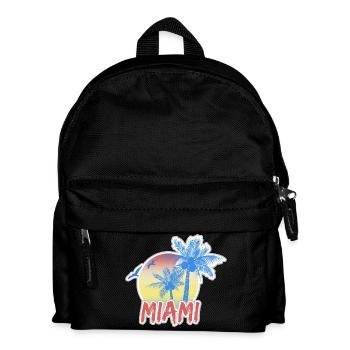 Miami Beach - Kids' Backpack - black - Front