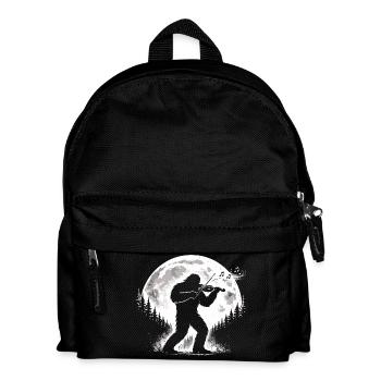 Violoniste de Bigfoot - Sac à dos Enfant - noir - Devant