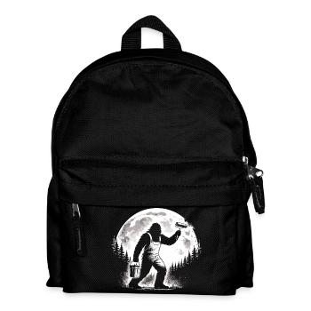 Bigfoot Maler und Lackierer - Kinder Rucksack - Schwarz - Vorne