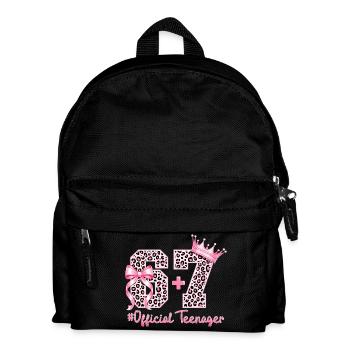 13th Birthday Shirt Funny Meme 67 Birthday 13 - Sac à dos Enfant - noir - Devant
