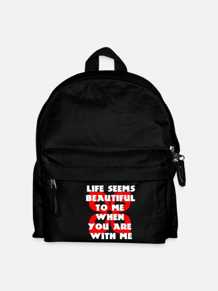 La_vida_me_parece_hermosa - Sac à dos Enfant - noir