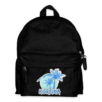 Corsica Beach - Kids' Backpack - black - Front