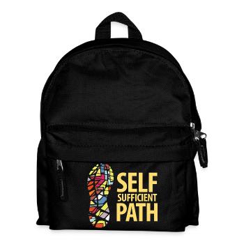  Self Sufficient Path - Kids' Backpack - black - Front