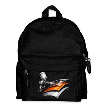 Fahrzeuglackierer Autolackierer Lackierer - Kinder Rucksack - Schwarz - Vorne