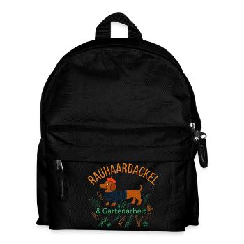 Gipfeli Tester aus Leidenschaft - Schweizer Frühst - Kinder Rucksack - Schwarz - Vorne