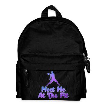 Retrouve-moi au Tee de basket The Pit - Sac à dos Enfant - noir - Devant