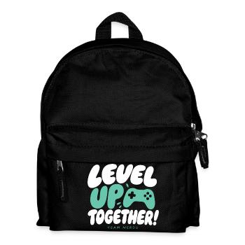 Level Up Together Team Nerds - Kids' Backpack - black - Front