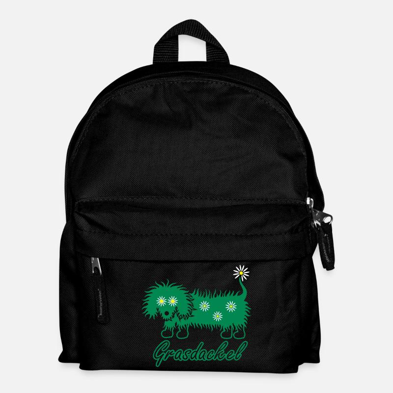 grasdackel 4 - Kinder Rucksack - Schwarz