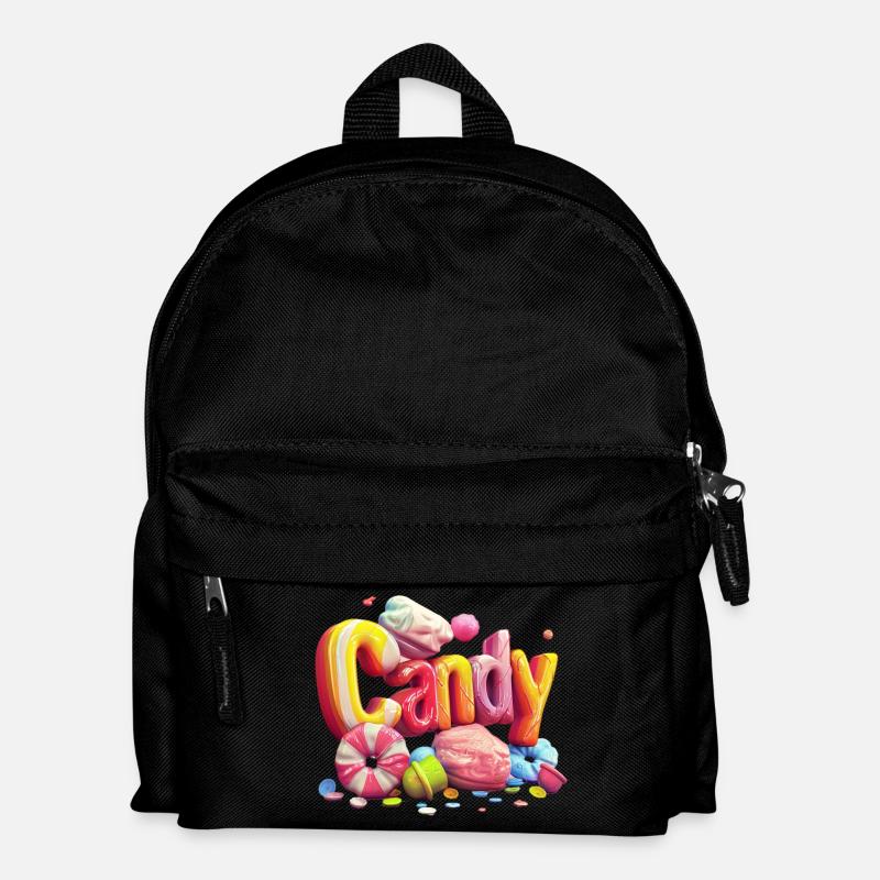 Candy Lover - Kinder Rucksack - Schwarz