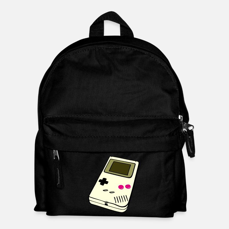 Handheld Konsole - Kinder Rucksack - Schwarz