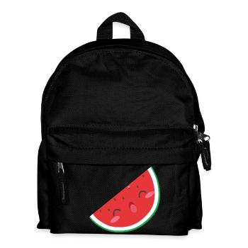 Sweet watermelon - Sweet watermelon with smile - Kids' Backpack - black - Front