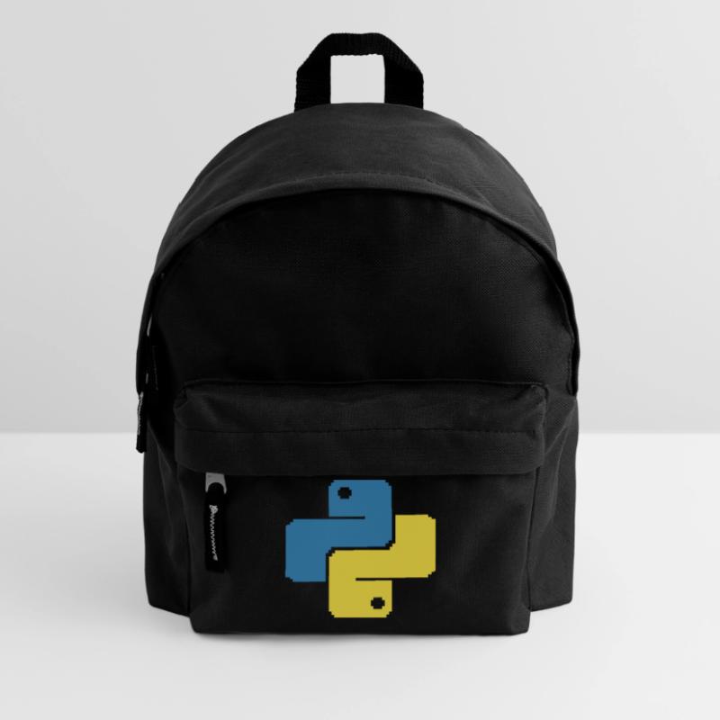 Python Pixelart Kinder Rucksack