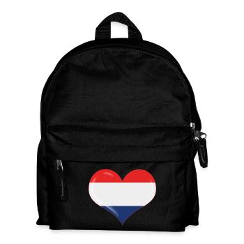 Home in the heart - Kids' Backpack - black - Front