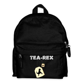 Tea Rex - Tea Rex / Gift Idea - Kids' Backpack - black - Front