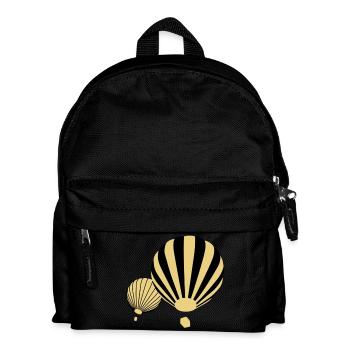 Ballons - Kinder Rucksack - Schwarz - Vorne
