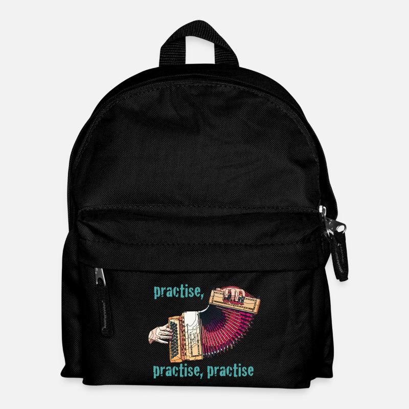 practise box - Kinder Rucksack - Schwarz