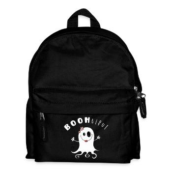BOOHtiful ghost Girl I Halloween - Kids' Backpack - black - Front