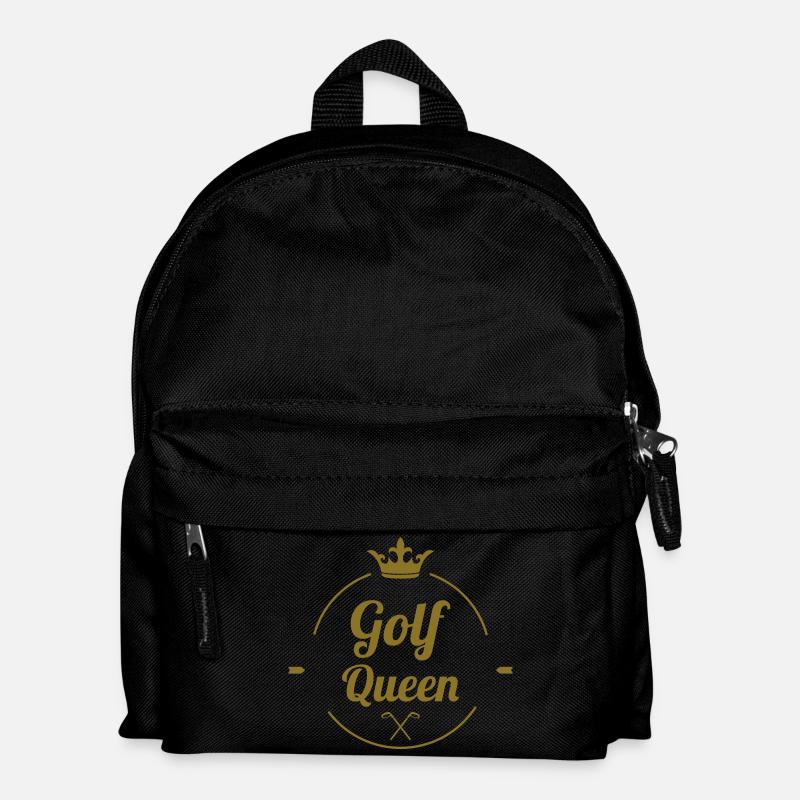 Golf Queen - Kinder Rucksack - Schwarz