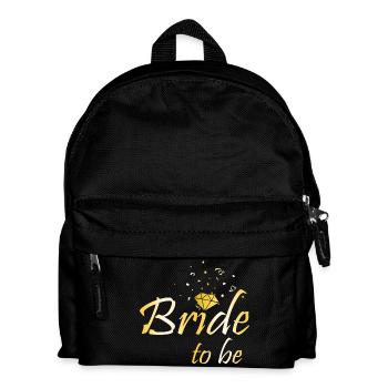 Bride to be - Kids' Backpack - black - Front