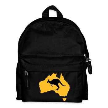 australia - Kids' Backpack - black - Front
