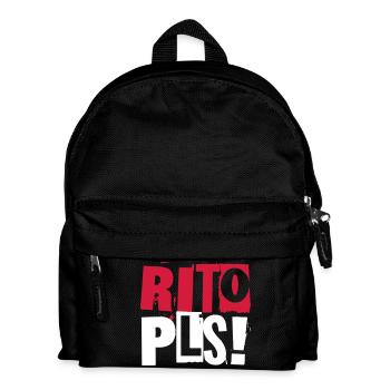 RITO PLS - Kinder Rucksack - Schwarz - Vorne