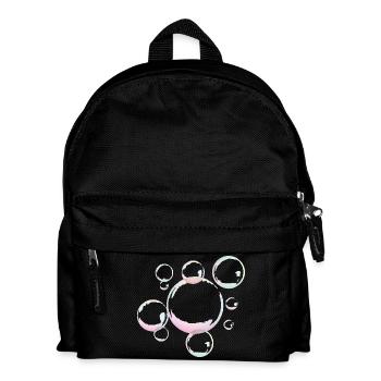 Shimmering soap bubbles - Kids' Backpack - black - Front