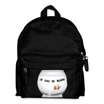 Poisson - Sac à dos Enfant - noir - Devant