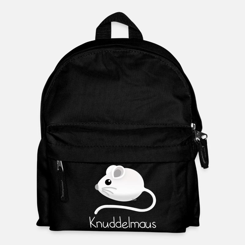 Knuddelmaus - Kinder Rucksack - Schwarz