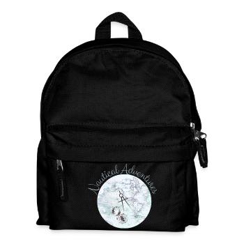 Nautical Adventures - Sailing Cruising Apparel - Kinder Rucksack - Schwarz - Vorne