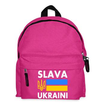 Slava ukraini - Sac à dos Enfant - fuchsia - Devant