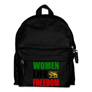 Women life freedom - Sac à dos Enfant - noir - Devant
