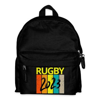 rugby, rugby sport, fan de rugby, rugby 2023 - Sac à dos Enfant - noir - Devant
