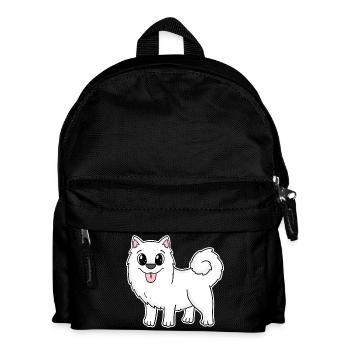 Samoyed Dog Breeds Dog Dogs - Kids' Backpack - black - Front
