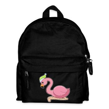 Bonnet de nuit Flamingo Sleeping - Sac à dos Enfant - noir - Devant