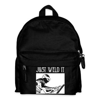 Just Weld It - Kids' Backpack - black - Front