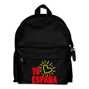 Spanien Espana - Kinder Rucksack - Schwarz - Vorne