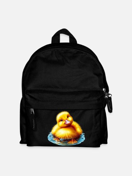 Duckling Duck Duck Duck - Kids' Backpack - black
