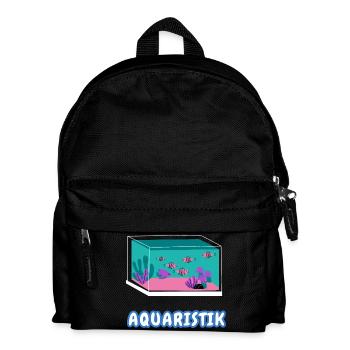 Amateurs d’aquarium - Sac à dos Enfant - noir - Devant
