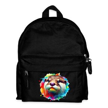Loutre - Sac à dos Enfant - noir - Devant