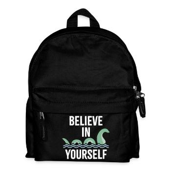 an sich selbst glauben - Kinder Rucksack - Schwarz - Vorne
