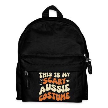 Halloween Last Minute Costume Australian Shepherd - Kids' Backpack - black - Front