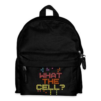 Braille Teacher Braille What The Cell - Kids' Backpack - black - Front