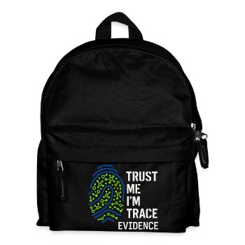 Chimiste médico-légal, Laboratoire criminel, Toxicologie - Sac à dos Enfant - noir - Devant