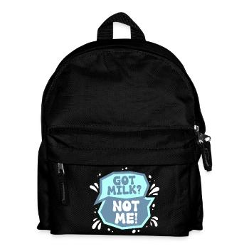 Lactose intolerance Lactose intolerant - Kids' Backpack - black - Front