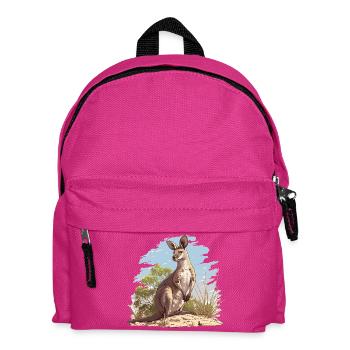 Wallabies Wallaby - Kids' Backpack - fuchsia - Front