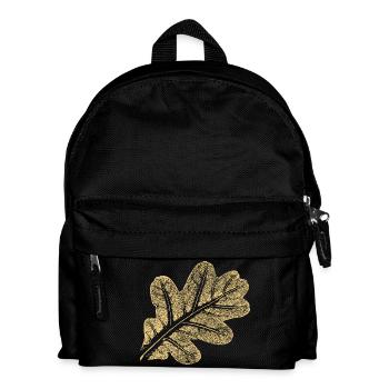Feuille de chêne / Feuille de chêne - Nature Design - Sac à dos Enfant - noir - Devant