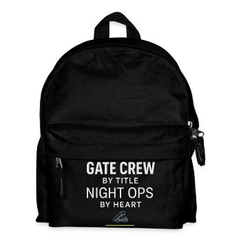 Rampe de nuit du personnel au sol au - Sac à dos Enfant - noir - Devant